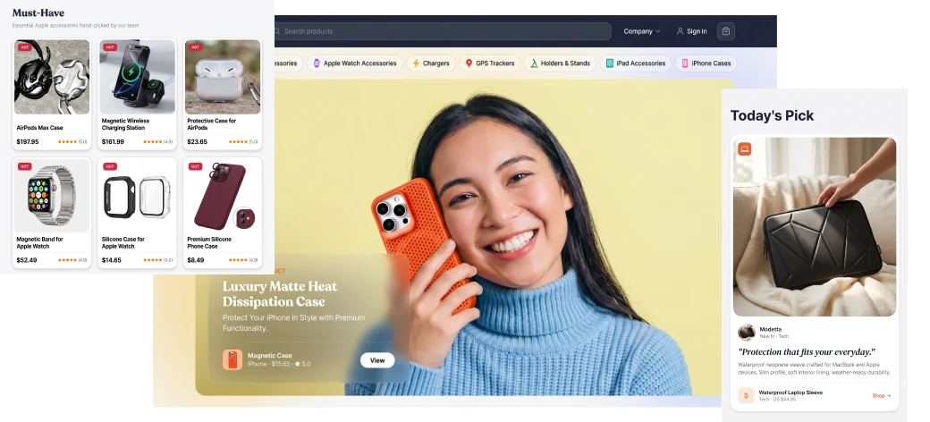 Store interface example