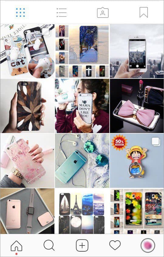 instagram shoutout wall