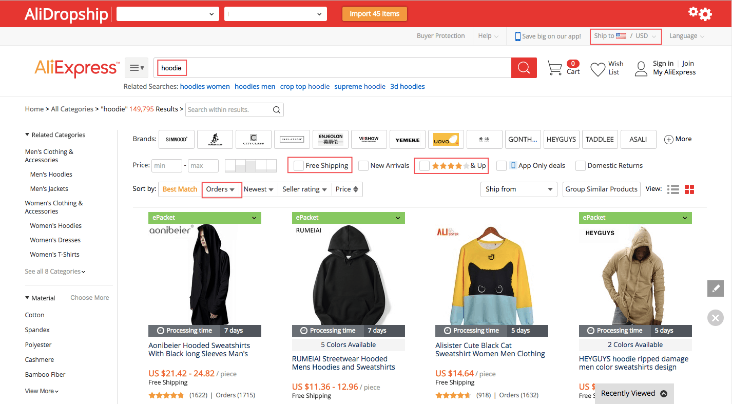 Do aliexpress to  dropshipping listings by Zeeshan561