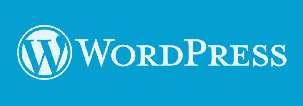 The logo of WordPress CMS