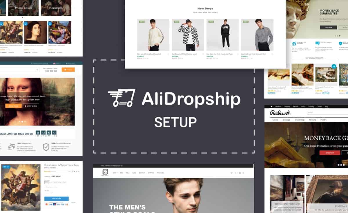 AliDropship Dropshipping Services- store setup