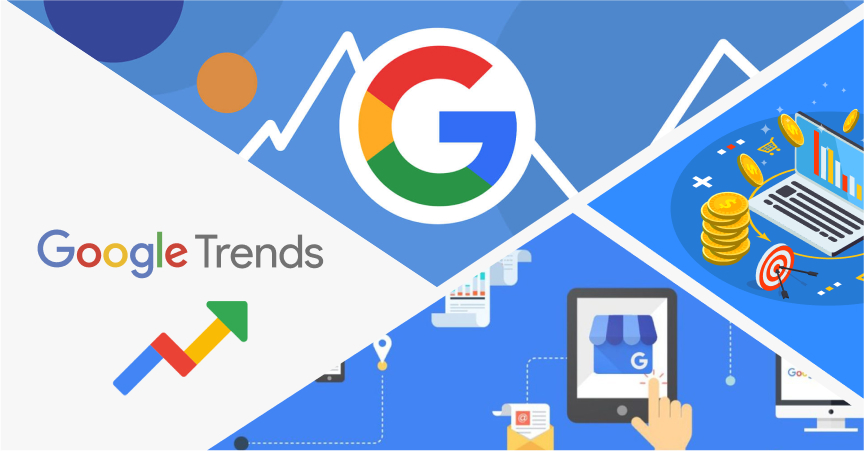 open the google trends website