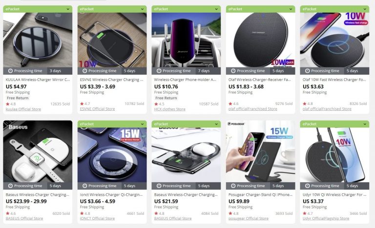dropship wireless chargers