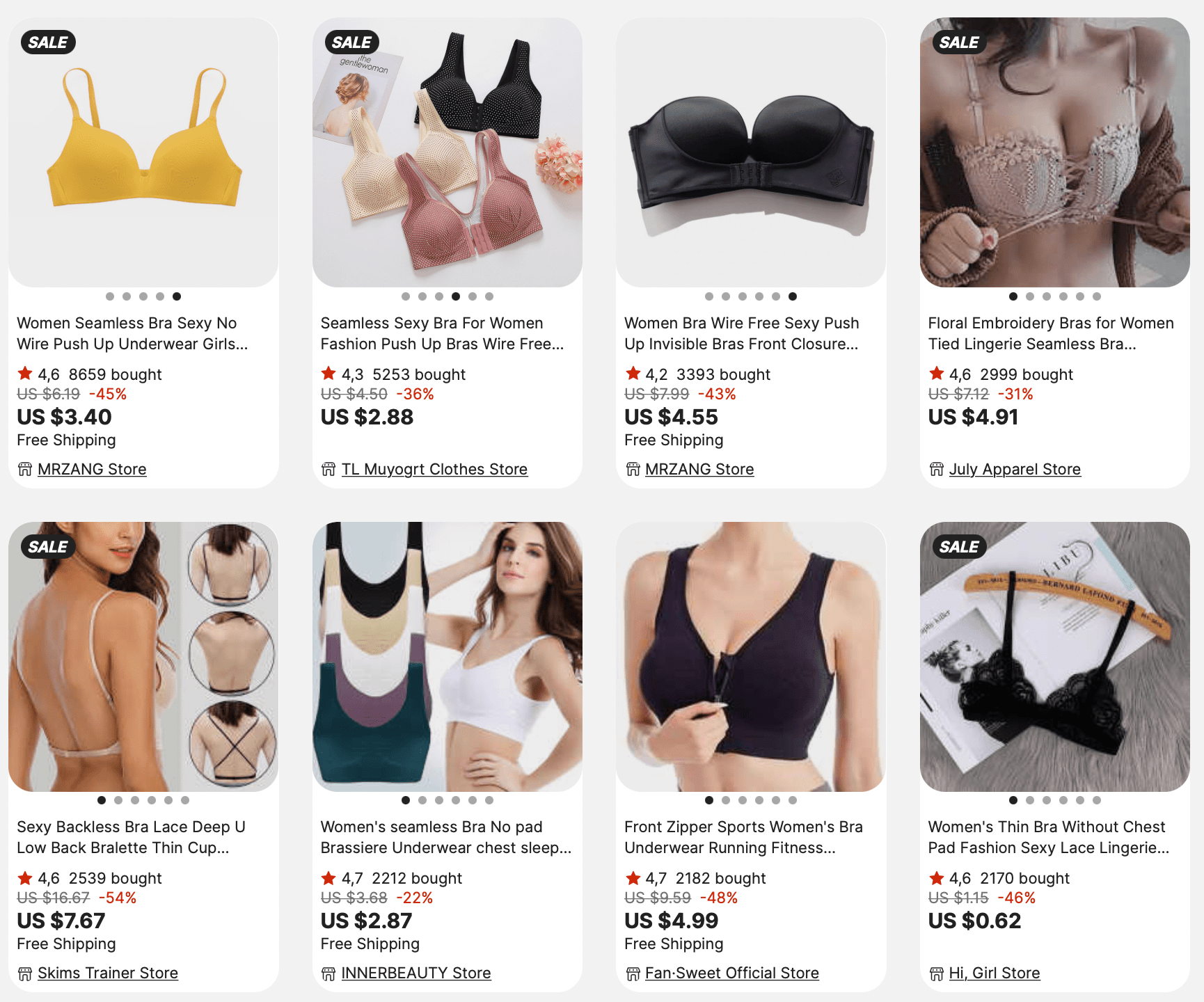 Dropship Calvin Klein Underwear Women Underwear to Sell Online at