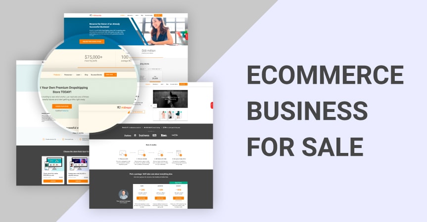 Looking for an ecommerce business for sale? Let’s compare the options offered by AliDropship.