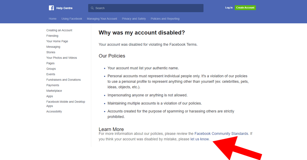 Groups Facebook Help Center