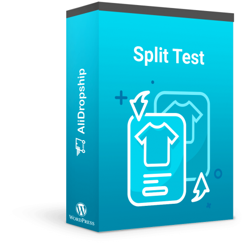 The Split Test add-on by AliDropship lets you run A/B tests for the product pages on your online store
