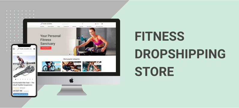 Fitness dropshipping online stores