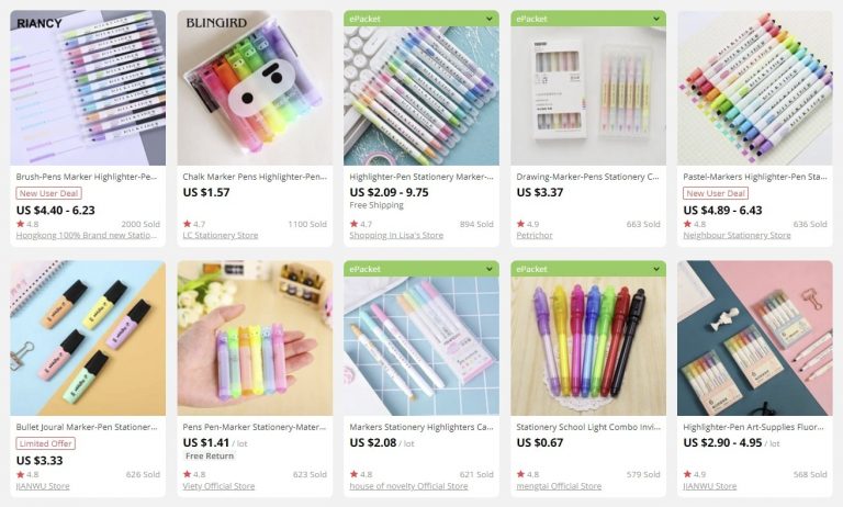 a picture showing how to sell school supplies