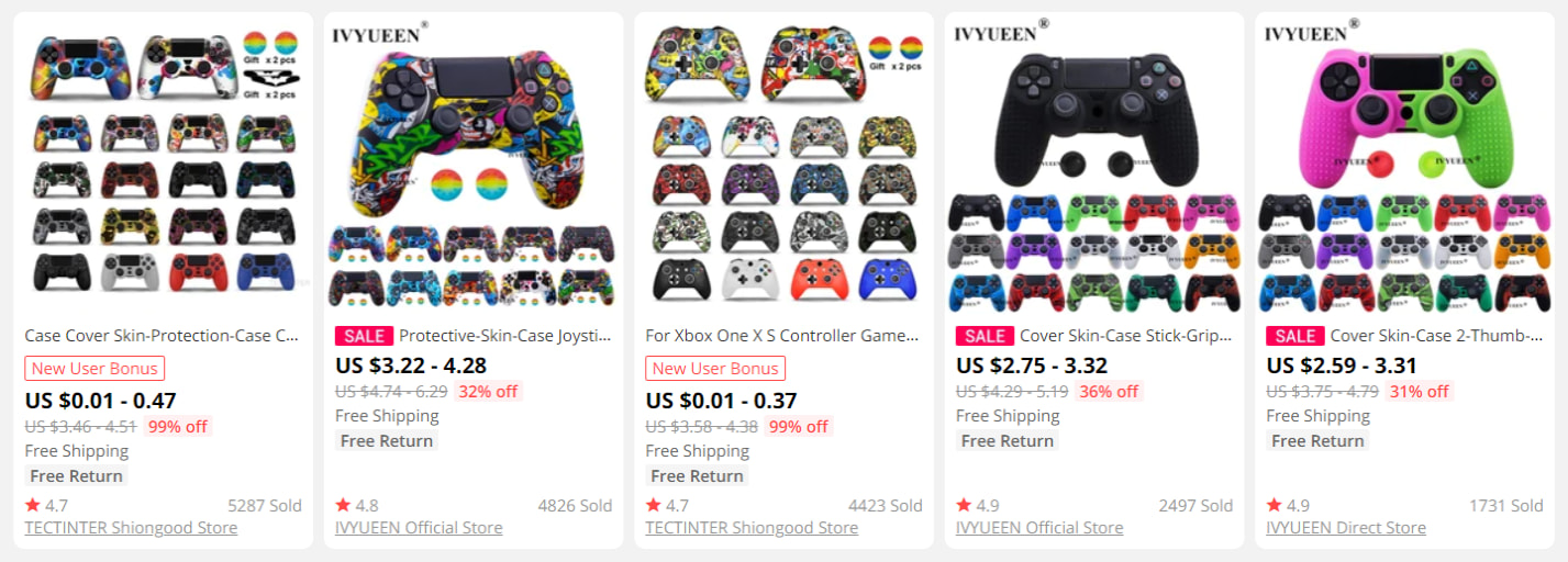 Video game on sale accessories store