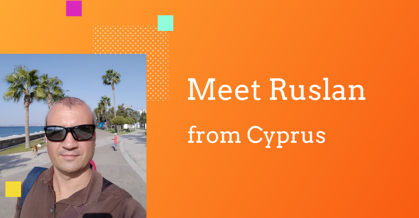 Ruslan from Cyprus, a dropshipping newbie, shares his first ecommerce steps