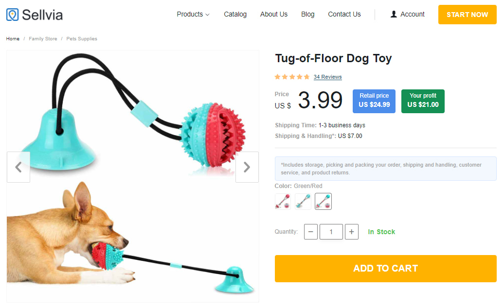 Professional Dropshipping Store E Commerce Website Automated PET SUPPLIES 