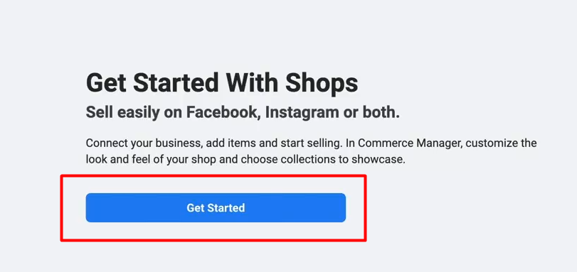 How to set up Facebook Shop: getting started