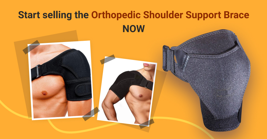 Start selling this shoulder brace, one of the best dropshipping products of this week, now
