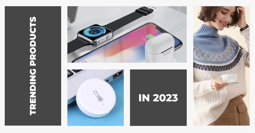a cover of the article on trending products to sell online in 2023
