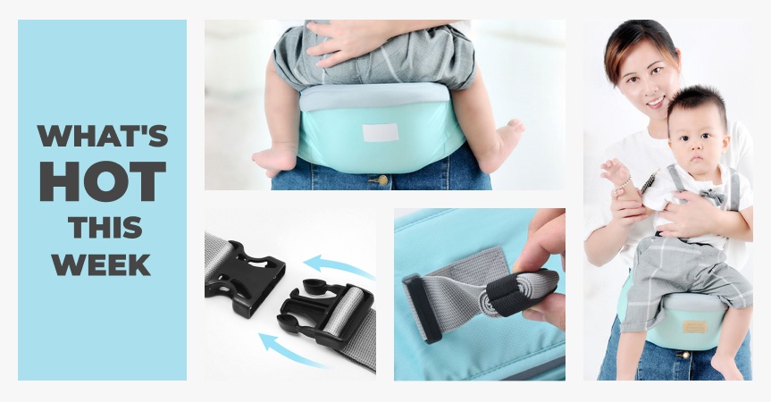 What's hot this week cover article - Baby Carrier Waist Seat