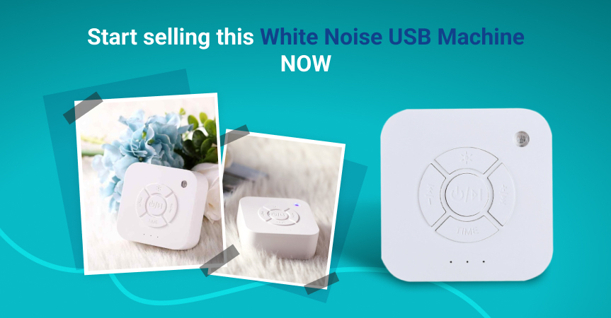 a picture showing this week's bestseller - White Noise USB Machine