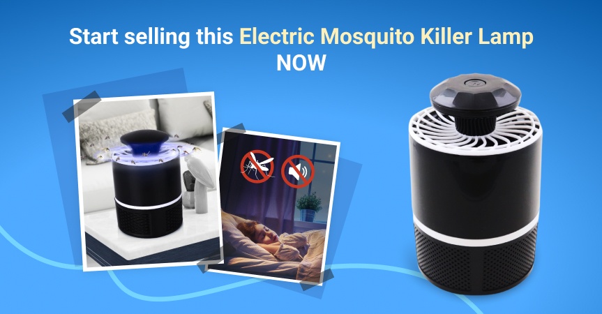 a picture showing this week's bestseller - Electric Mosquito Killer Lamp