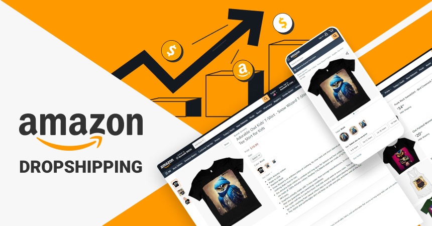 cover for article about amazon dropshipping 