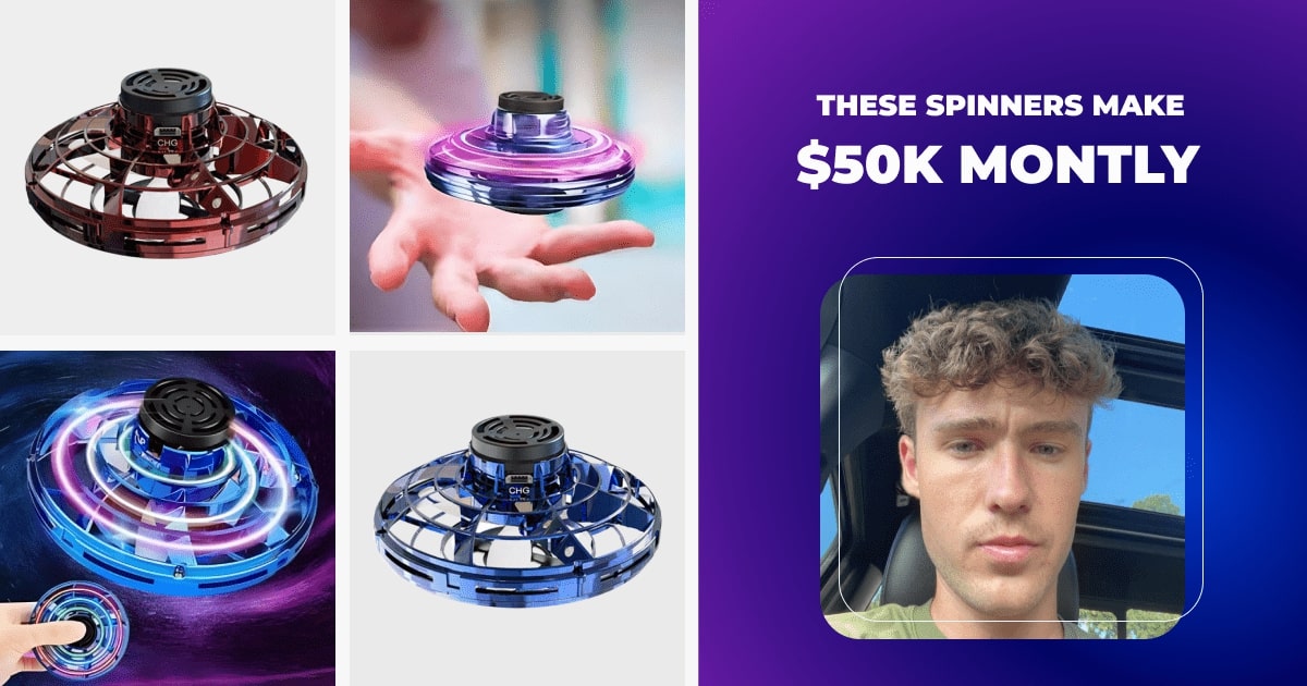 This High Schooler Made $700 Daily By Selling Flying Spinners!