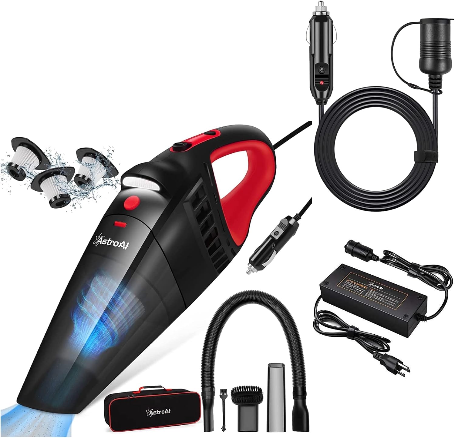 a picture showing how to make millions with car accessories -- sell vacuum cleaners