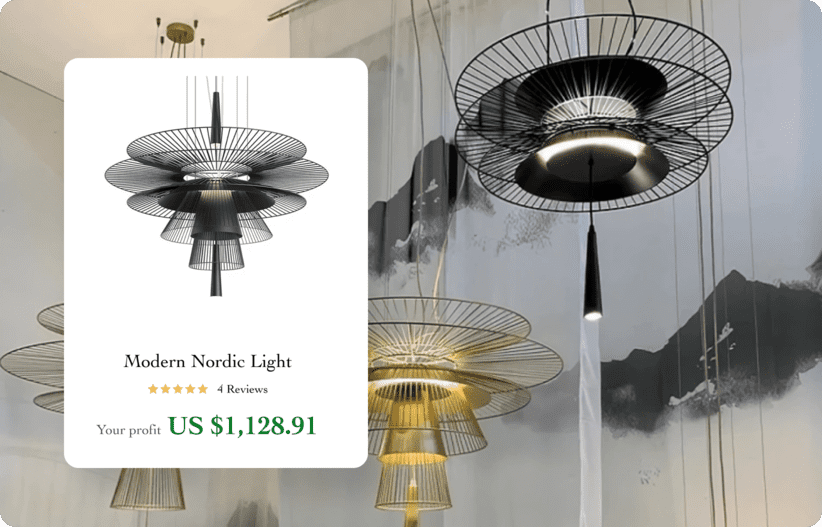 high ticket product picture nordic light