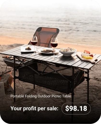 Photo picnic table price