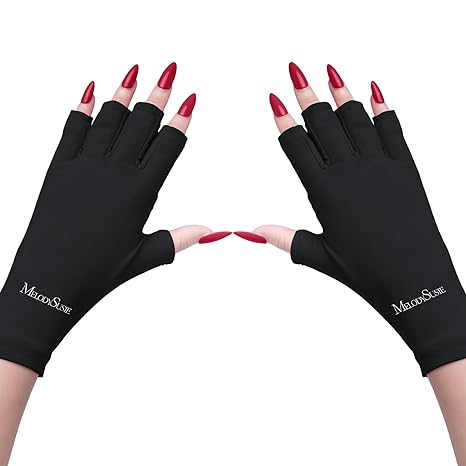 photo UV gloves