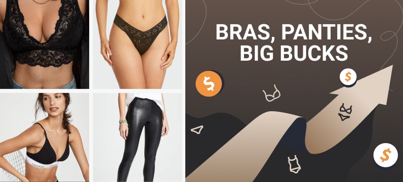 Panties And Bras Bring Them $60K. How So? No Big Deal!