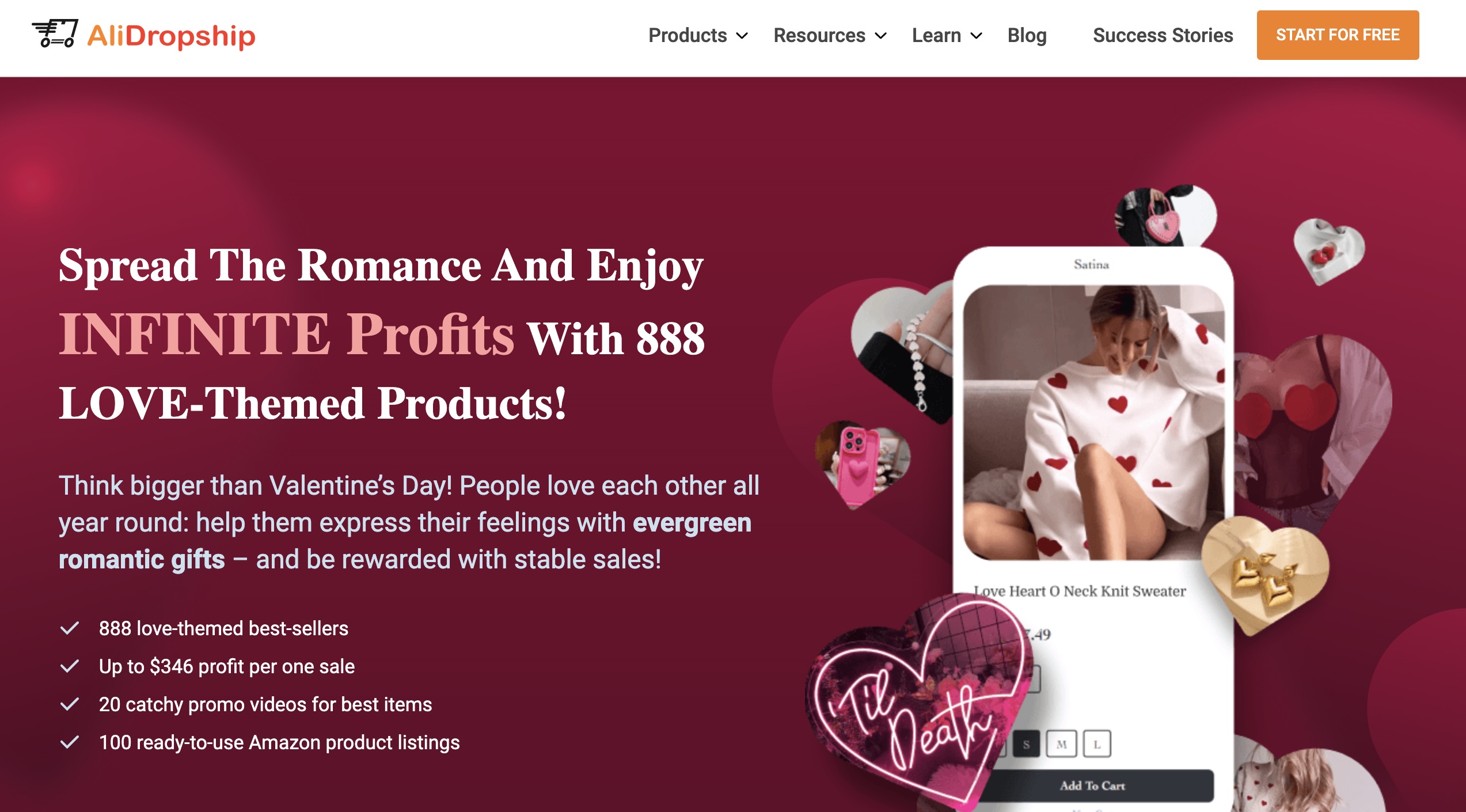how to dropship love products easily