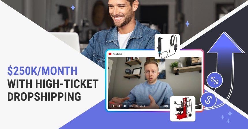 a cover of the article on high-ticket dropshipping