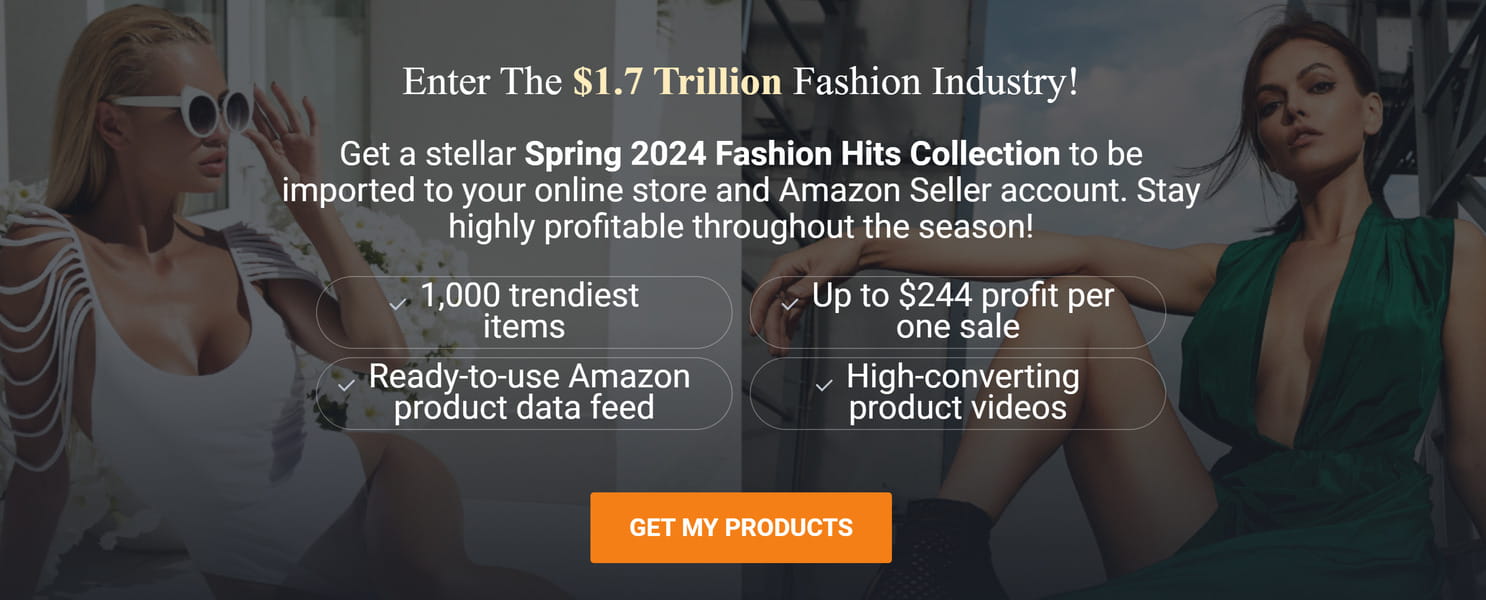 screenshot banner alidropship fashion product pack