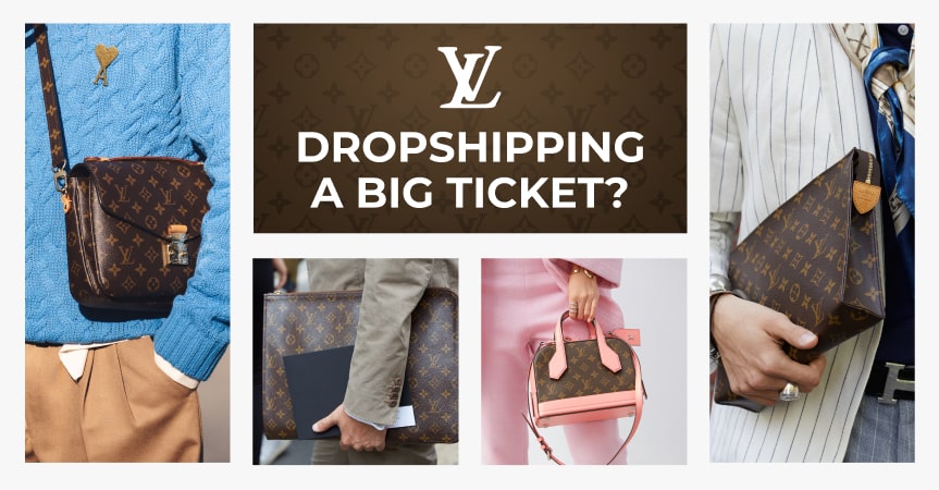a cover of the article on dropshipping Louis Vuitton