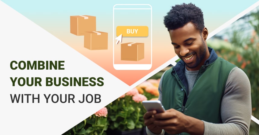 cover image dropshipping with a day job