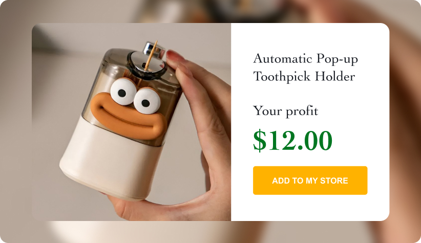 Automatic Pop-up Toothpick Holder