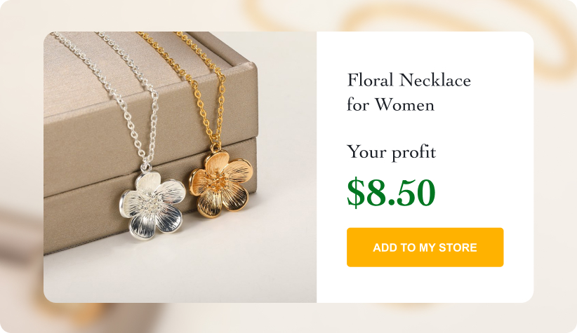 Floral Necklace for Women