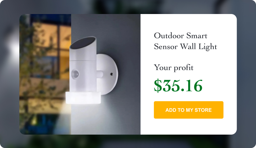 Outdoor Smart Sensor Wall Light 