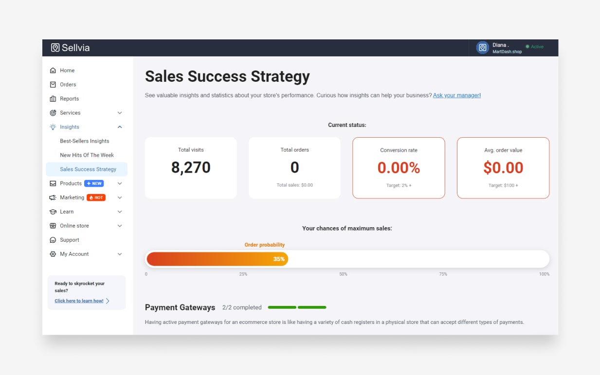 sales success strategy dropshipping