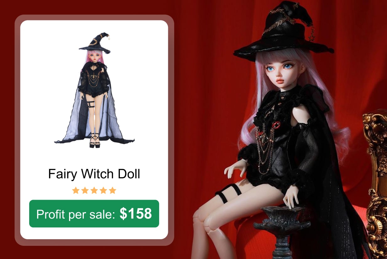 Fairy Witch Doll 