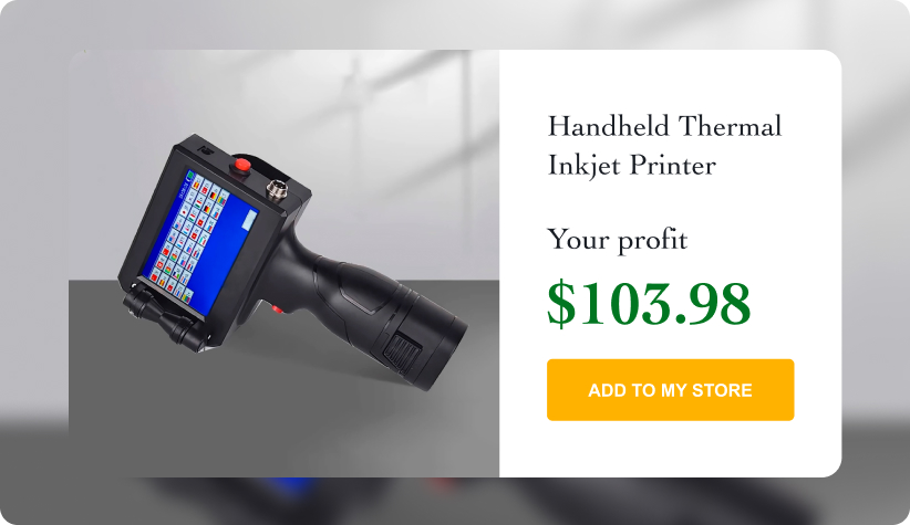 Handheld Thermal Inkjet Printer