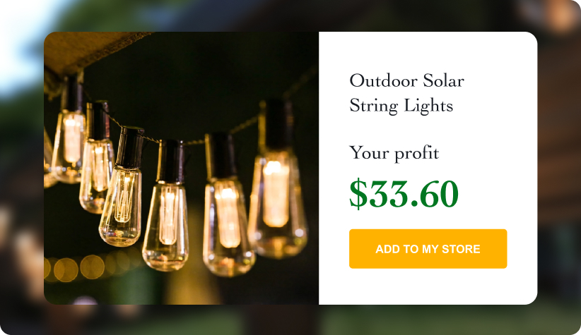 Outdoor Solar String Lights