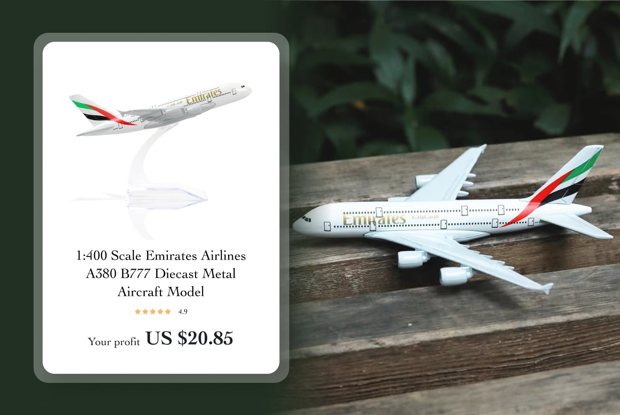 Emirates Airlines Aircraft Model