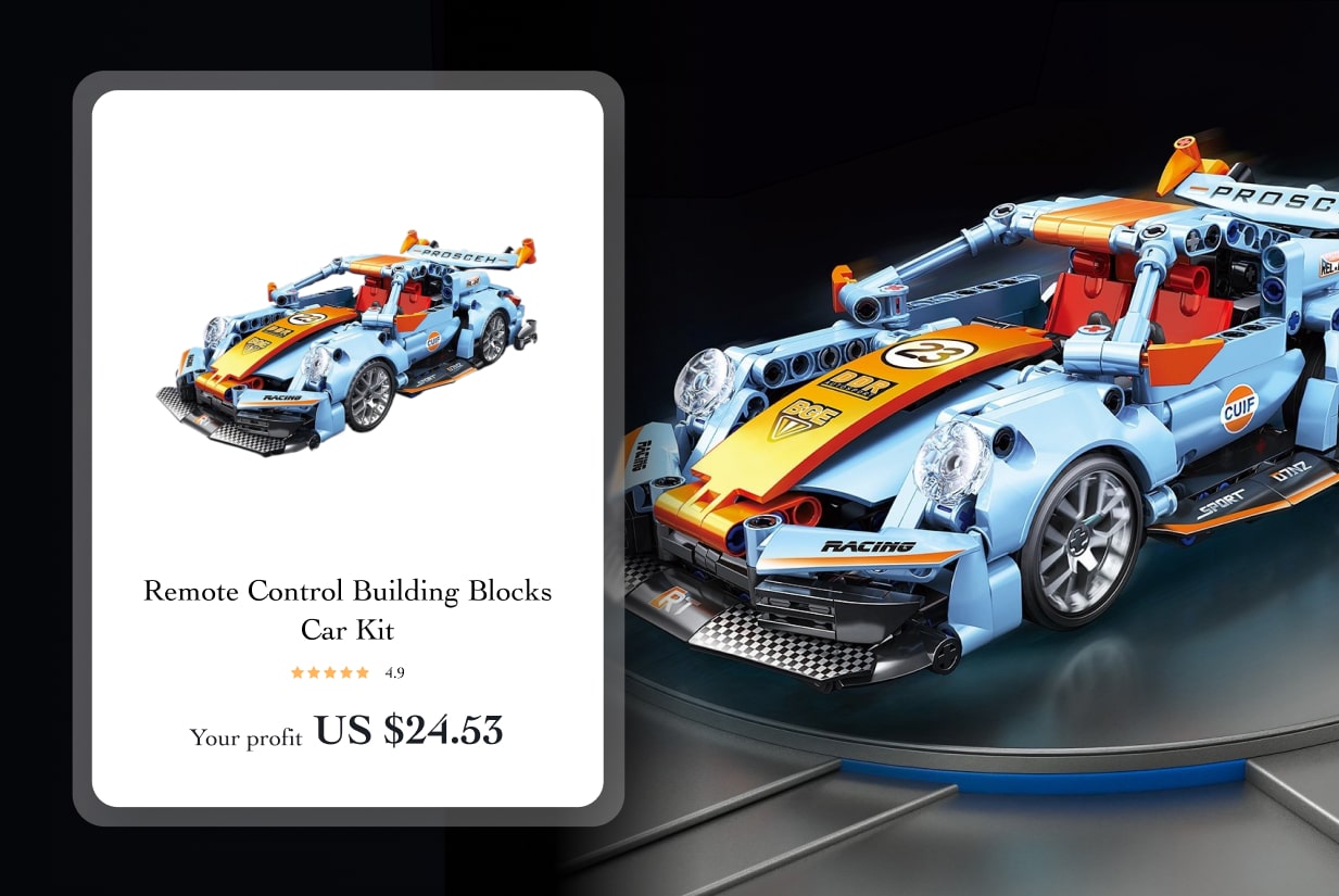 Building Blocks Car Kit