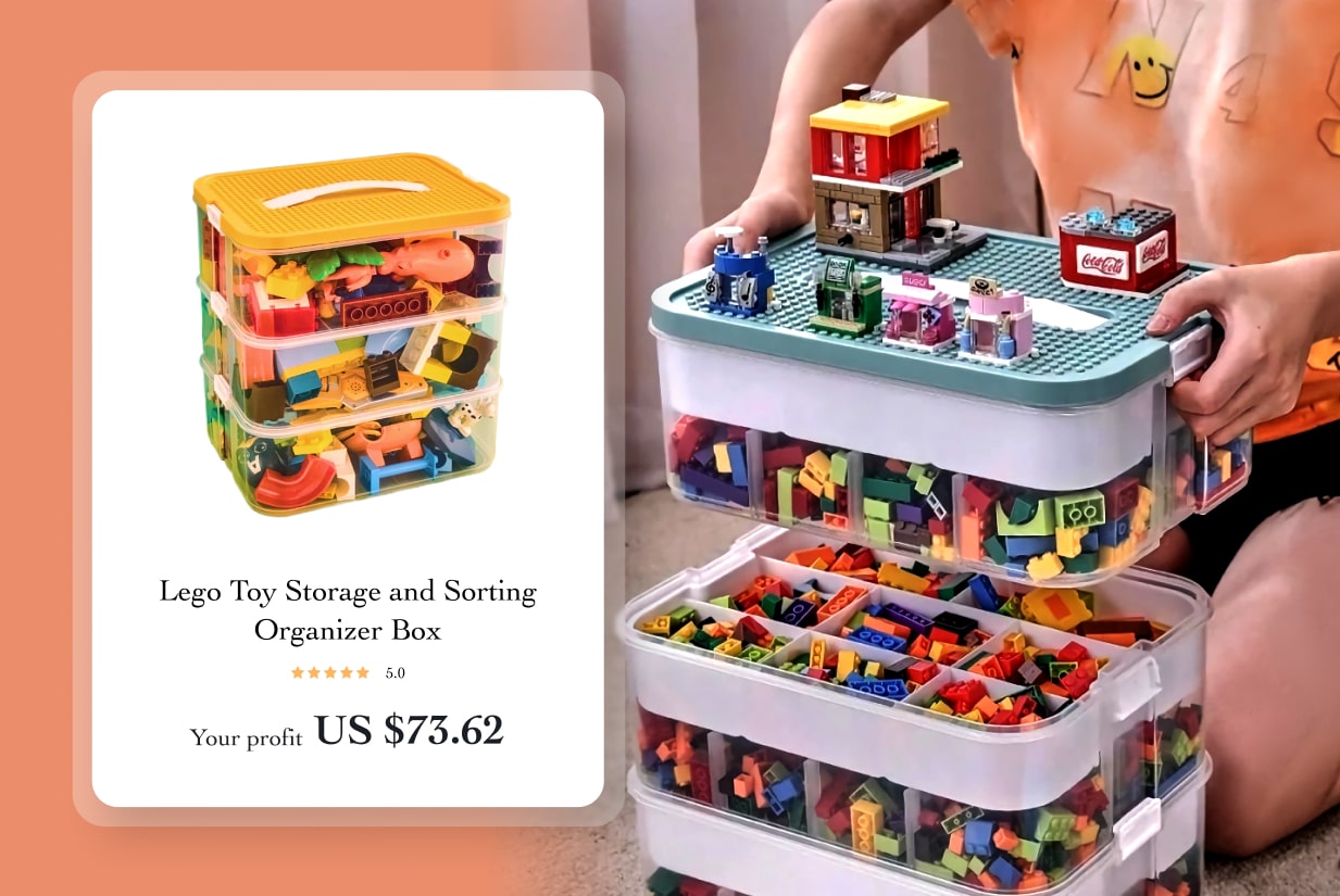 Lego Toy Storage