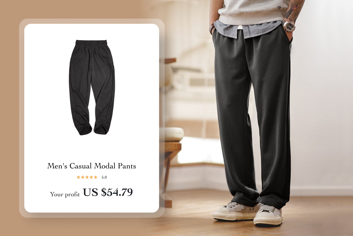 Men's Casual Modal Pants