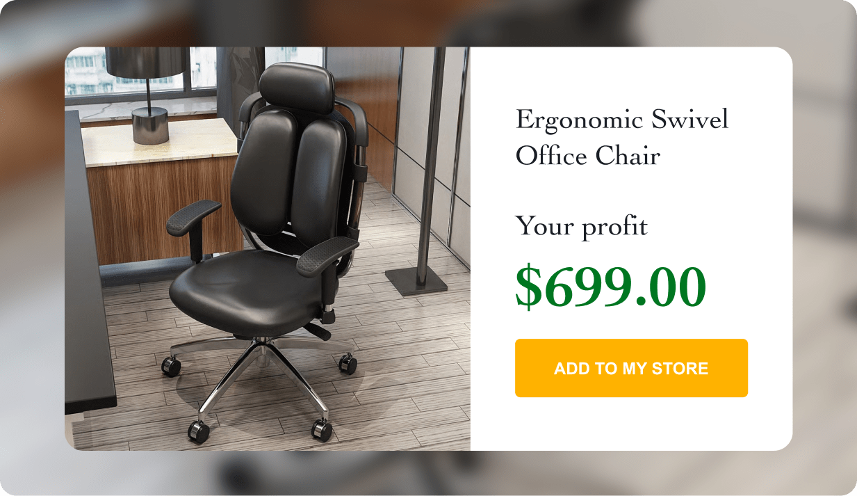 Ergonomic Swivel Office Chair