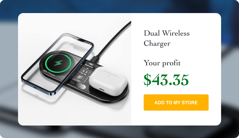 Dual Wireless Charger for iPhone & Apple Devices