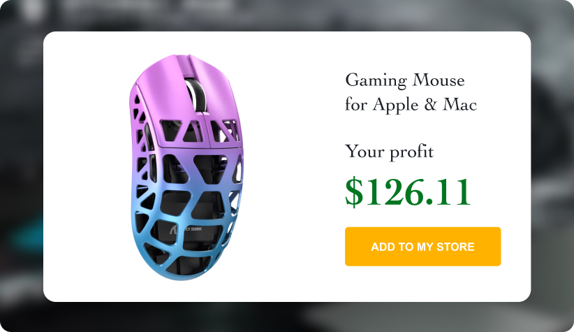 Ultra-Light Gaming Mouse for Apple & Mac