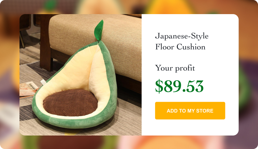 Japanese-Style Floor Cushion