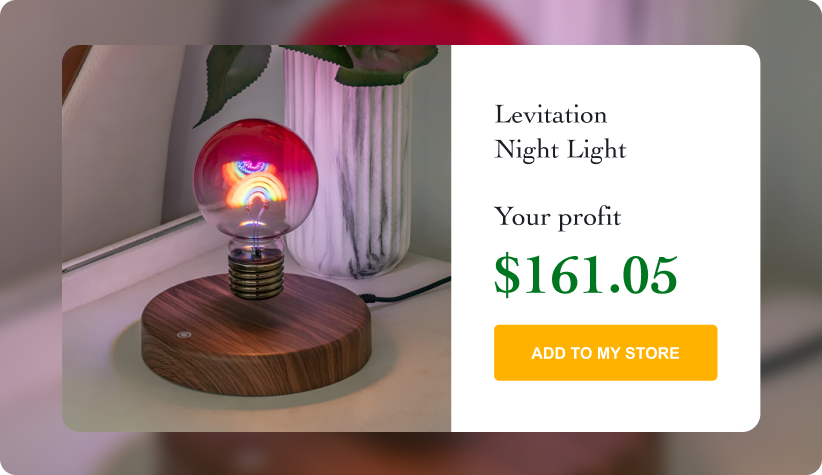 Magnetic Levitation Night Light 